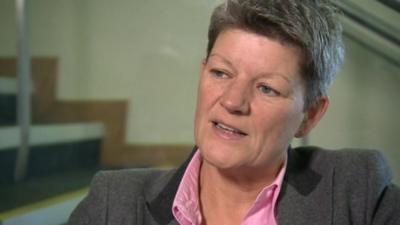 Tracy Myhill, interim chief executive at the Welsh Ambulance Service