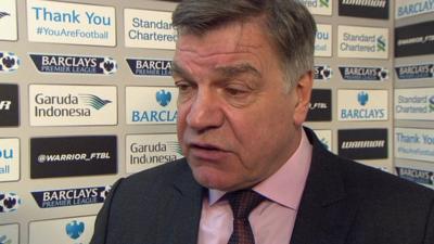 West Ham manager Sam Allardyce