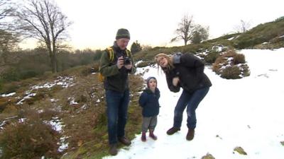 Visitors at Stoneywell