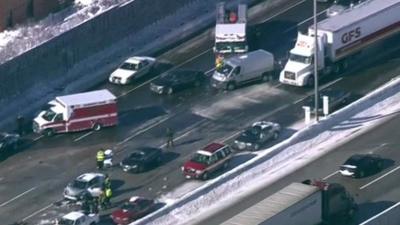 Pile-up in Chicago