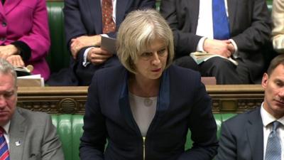 Home Secretary Theresa May