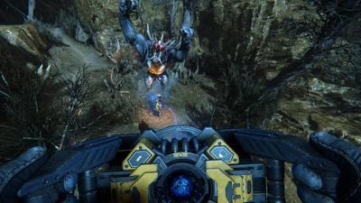 A scene from Evolve