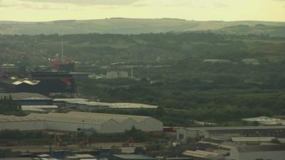 Rotherham skyline