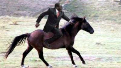 mugabe horse