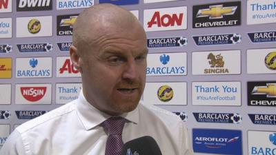 Burnley manager Sean Dyche