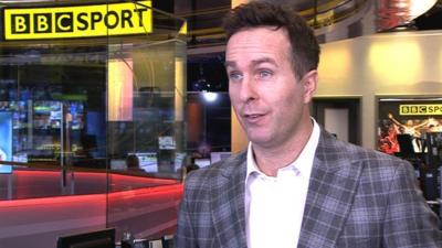 Former England captain Michael Vaughan