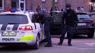 Danish police investigating a shooting at a debate in Copenhagen