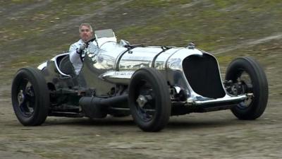 Old motor car