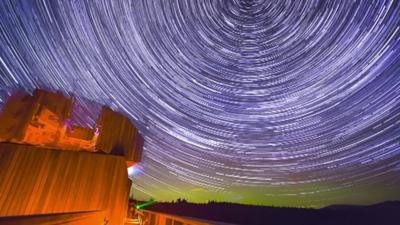 The Northern Lights as seen over the UK