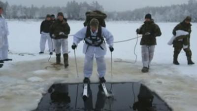 Gurkhas training