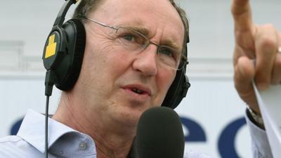 BBC cricket correspondent Jonathan Agnew