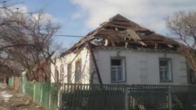 Deserted Debaltseve, Ukraine