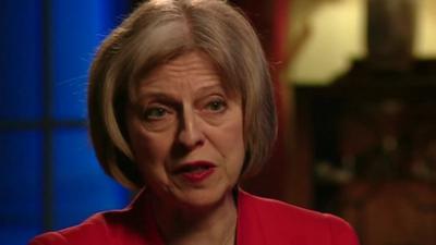 Home Secretary Theresa May