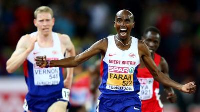 Mo Farah beats Andy Vernon to European gold in 2014