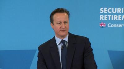 Prime Minister David Cameron