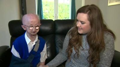 Alan Barnes with Katie Cutler