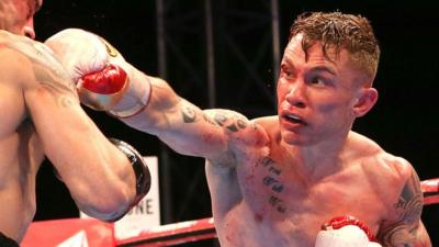 Carl Frampton IBF world super-bantamweight champions