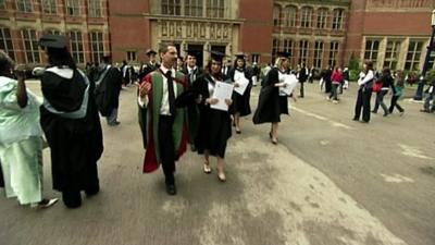 Students graduating