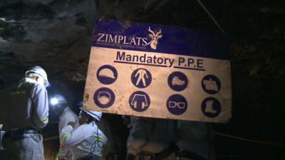 Zimbabwe platinum mine