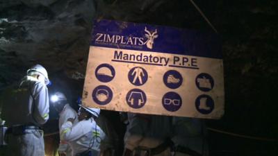 Zimbabwe platinum mine