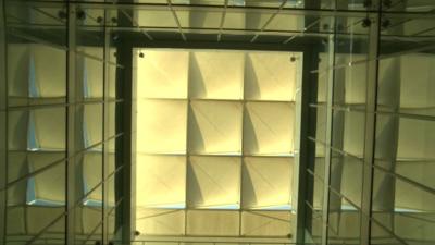 Section of the Siemens Building in Abu Dhabi