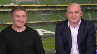 Jonathan Davies and Keith Wood