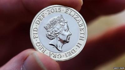 The new royal coin portrait shows a side profile of the Queen