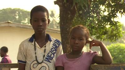 Children in Liberia