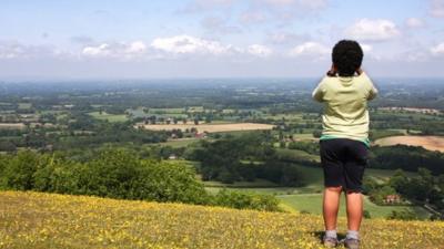 A child in West Sussex