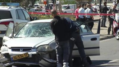 Scene of attack in Jerusalem