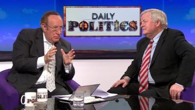 Andrew Neil and Bob Stewart