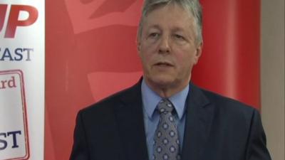 DUP leader Peter Robinson said discussions around the election debates were a 'complete shambles'