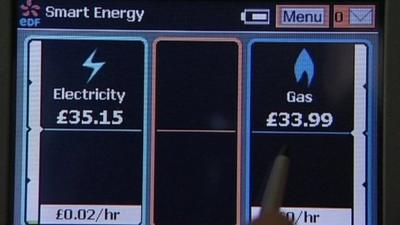 Smart meter screen