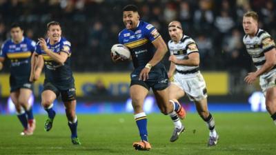 Kallum Watkins scores wonderful solo try for Leeds Rhinos