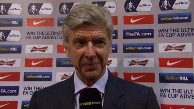 FA Cup: Arsene Wenger says Arsenal intensity key to Man Utd win