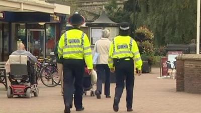 Sussex Police officers
