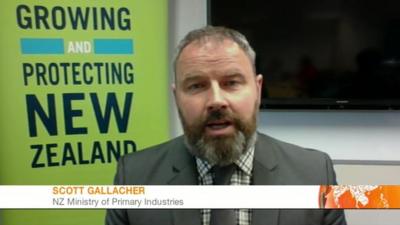 Scott Gallacher, NZ Ministry of Primary Industries