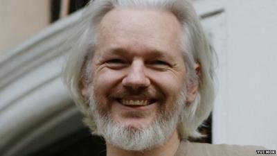 File photo of Julian Assange