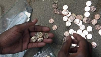 Zimbabwe's 'bond coins'