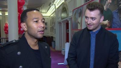 John Legend and Sam Smith