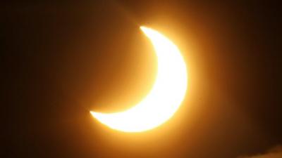 Partial solar eclipse