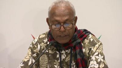 President of the Vanuatu Red Cross Hannington Alatoa