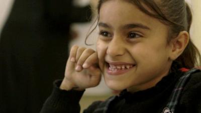 A young girl from Syria