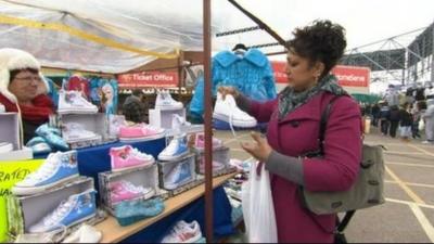 Walsall's money-spinning Sunday market at Bescot has now been running for over 20 years