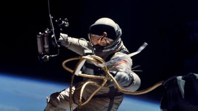 The first American space walk