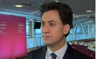 Labour Leader Ed Miliband said Carwyn Jones made an 'influential' case for fairer Welsh funding