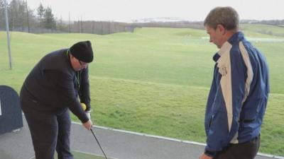 BBC Get Inspired: BBC producer improves golf swing