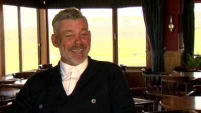 European Ryder Cup captain Darren Clarke