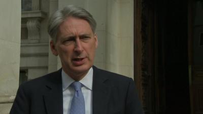 Foreign Secretary Philip Hammond