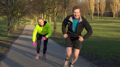 Daily Politics reporter Ellie Price and Dan Jarvis MP